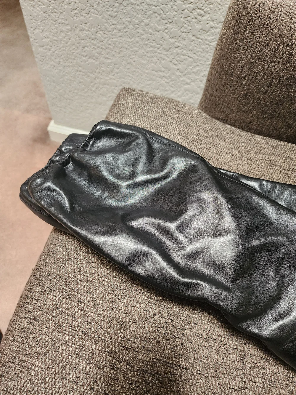 United Nude Black Over-the-Knee Leather Boots